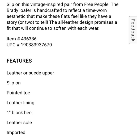 Free People Brady Loafer - Picture 13 of 13